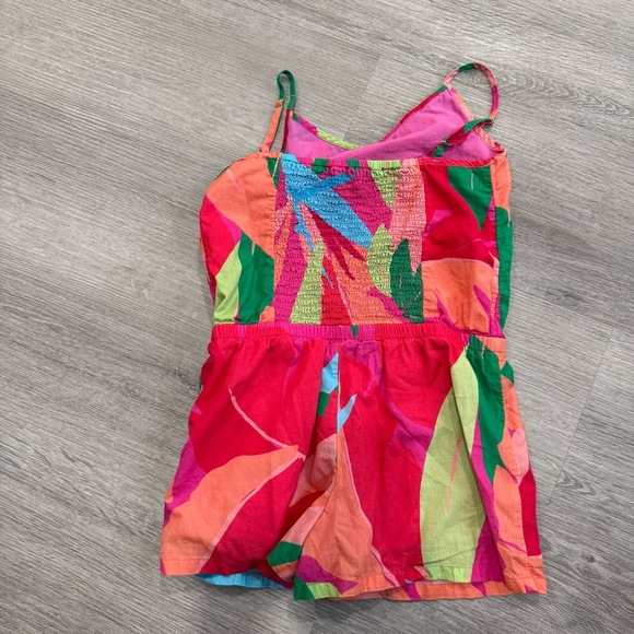 Vineyard Vines Vibrant Multicolor Girls Romper - Picture 2 of 3